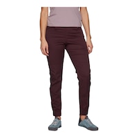 Black Diamond Women's Notion SP Pants, Hiking, Training, Relaxed Fit Front_Flat