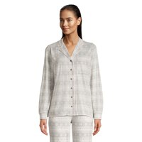 Ripzone Women's Fairholm Long Sleeve Pajama Shirt Front_Flat