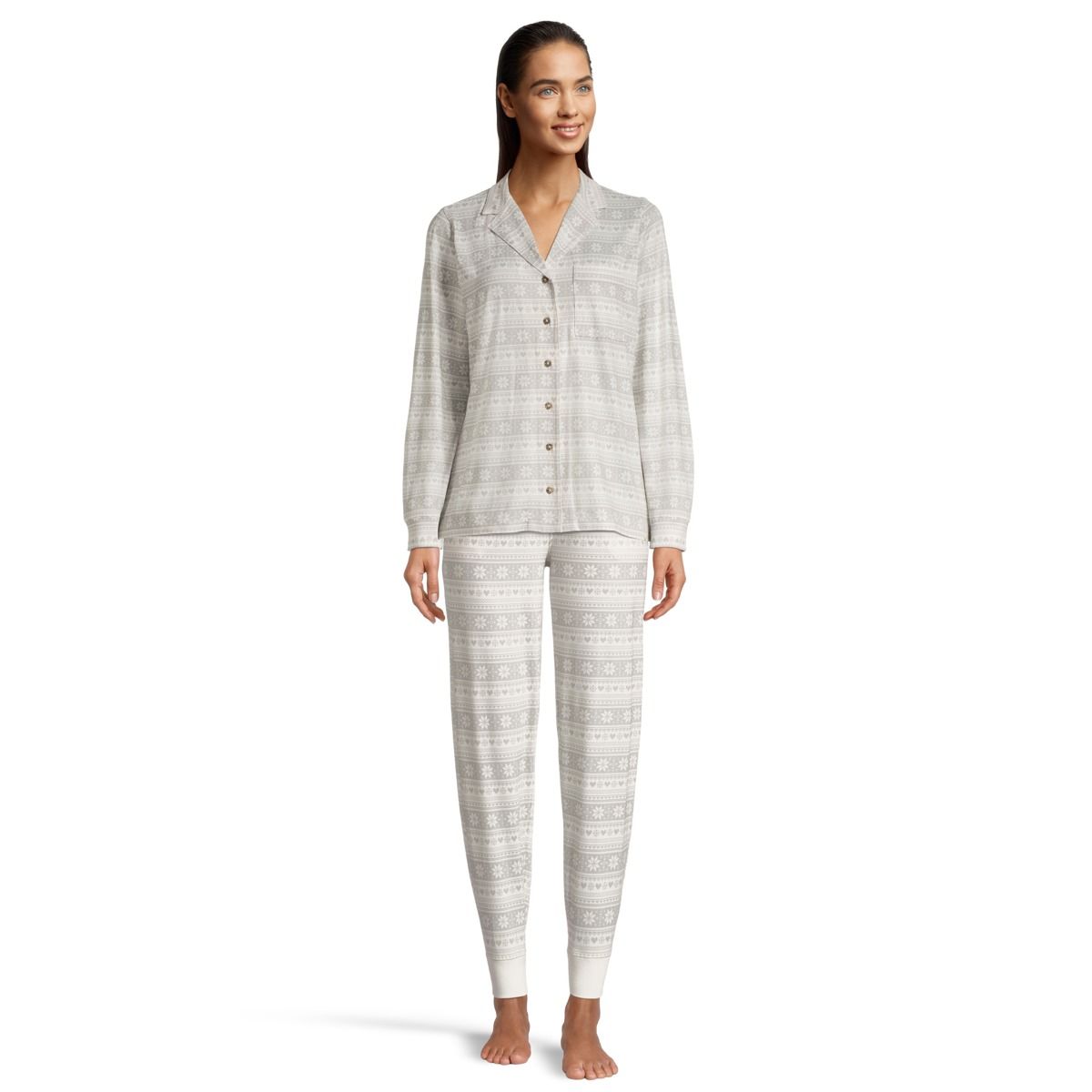Ripzone Women's Fairholm Long Sleeve Pajama Shirt