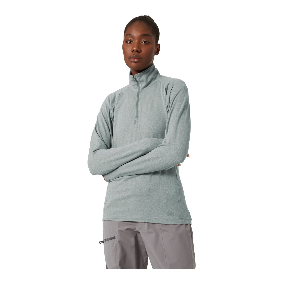 Black Women's Midlayer Ski Clothing