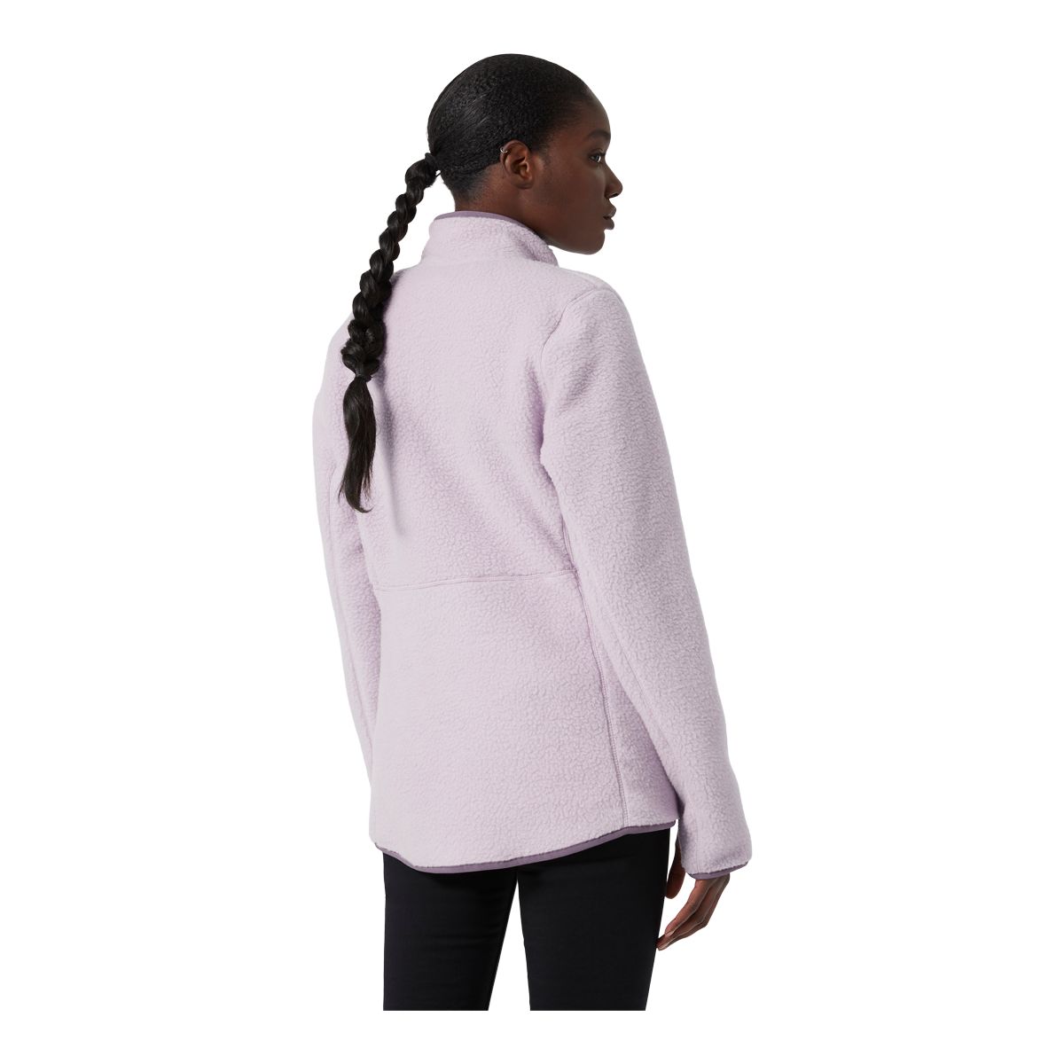 Helly Hansen Women's Imperial Zip Up Pile Fleece Jacket Back_Angled_Right