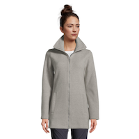 McKINLEY Women's Paulina II Zip Up Funnel Neck Fleece Jacket Front_Flat