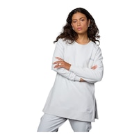 Everyday Sunday Women's The Boxy Crewneck Sweatshirt, Relaxed Fit Front_Flat
