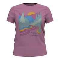 The North Face Women's Adventure Cotton Blend T Shirt Front_Flat