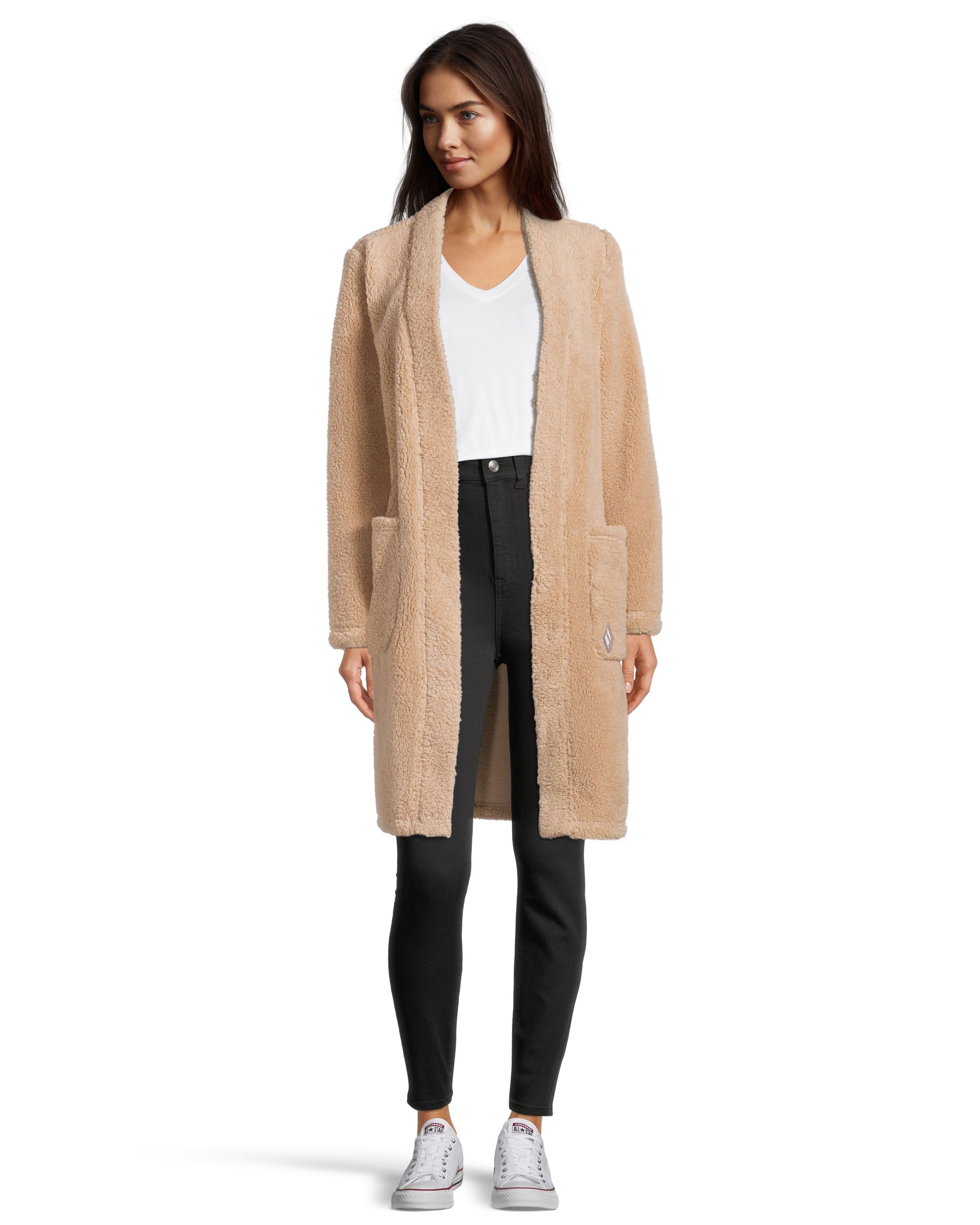 Skechers Women's Blissful Sherpa Duster Cardigan