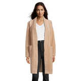 Skechers Women's Blissful Sherpa Duster Cardigan Front_Flat
