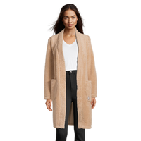 Skechers Women's Blissful Sherpa Duster Cardigan Front_Flat