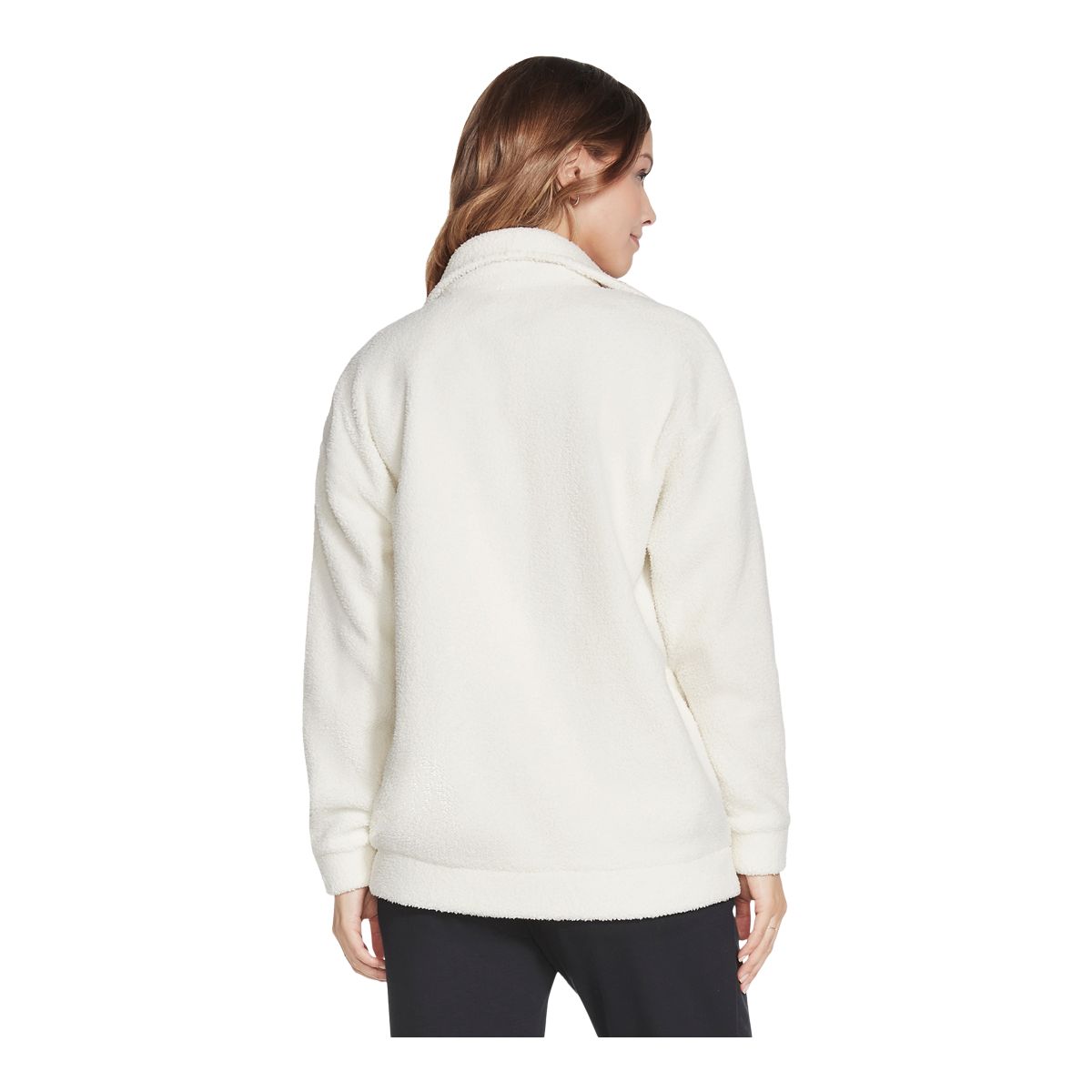 Skechers Women's Downtime Zip Up Sherpa Jacket