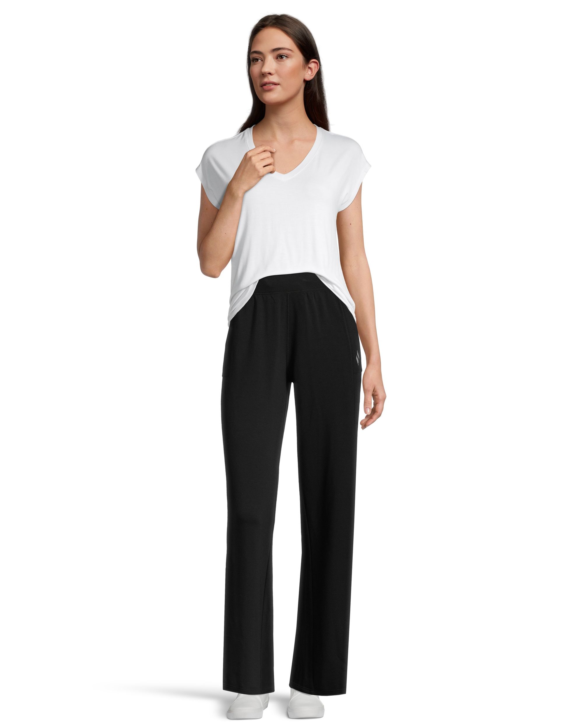 Skechers, Pants & Jumpsuits, Skechers High Waisted Leggins With Side  Pockets
