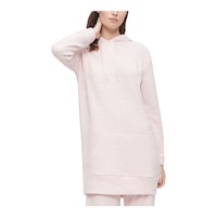 Calvin Klein Women's One  Lounge Hoodie, Plush Front_Angled_Right