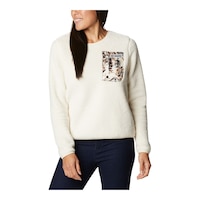 Columbia Women's West Bend™ Crewneck Plush Sweatshirt Front_Flat