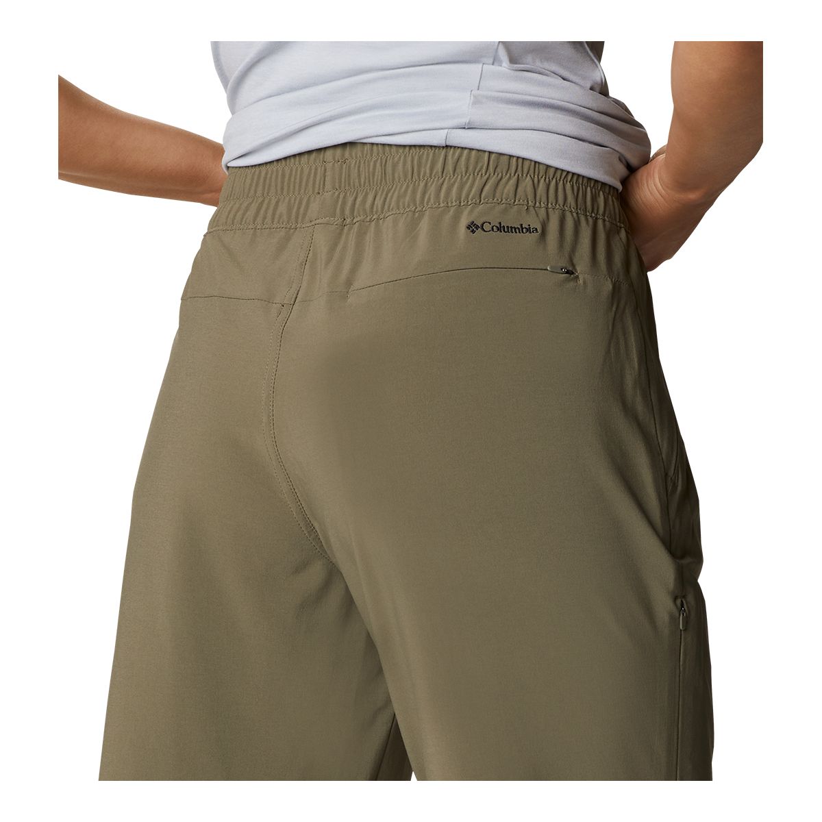 Columbia Women's Pleasant Creek Core Pull On Pants, Casual, High Rise