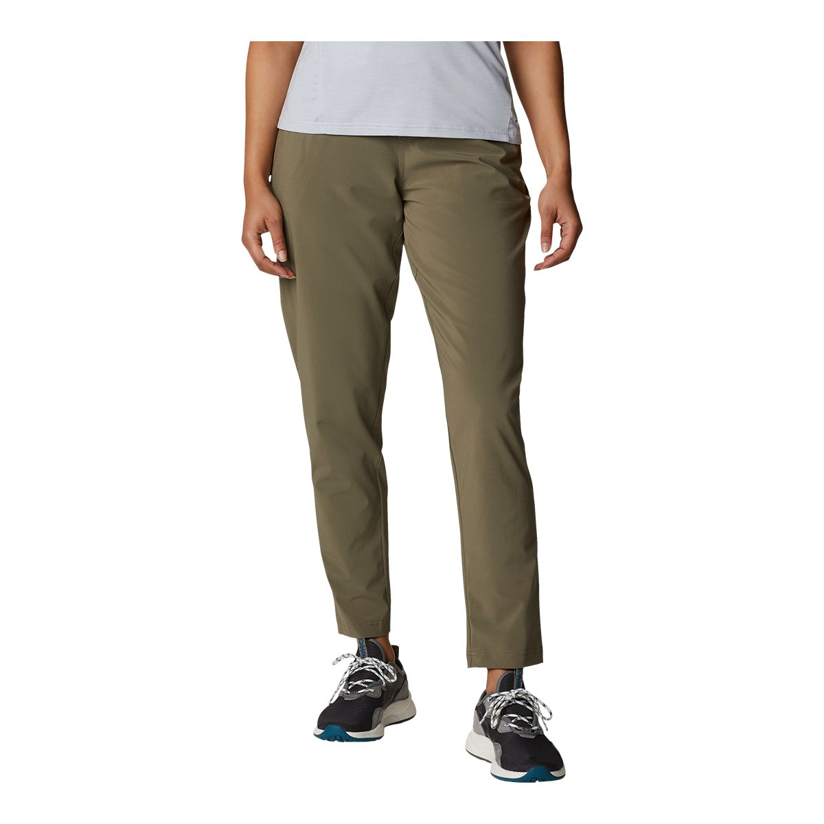 Columbia Women's Pleasant Creek Core Pull On Pants, Casual, High Rise