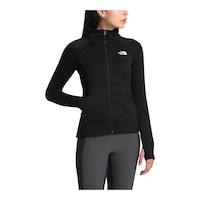 The North Face Women's Canyonlands Full Zip Fleece Front_Angled_Right