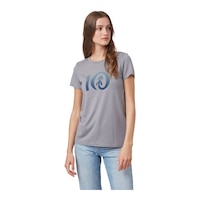tentree Women's Gradient Ten T Shirt Front_Angled_Left