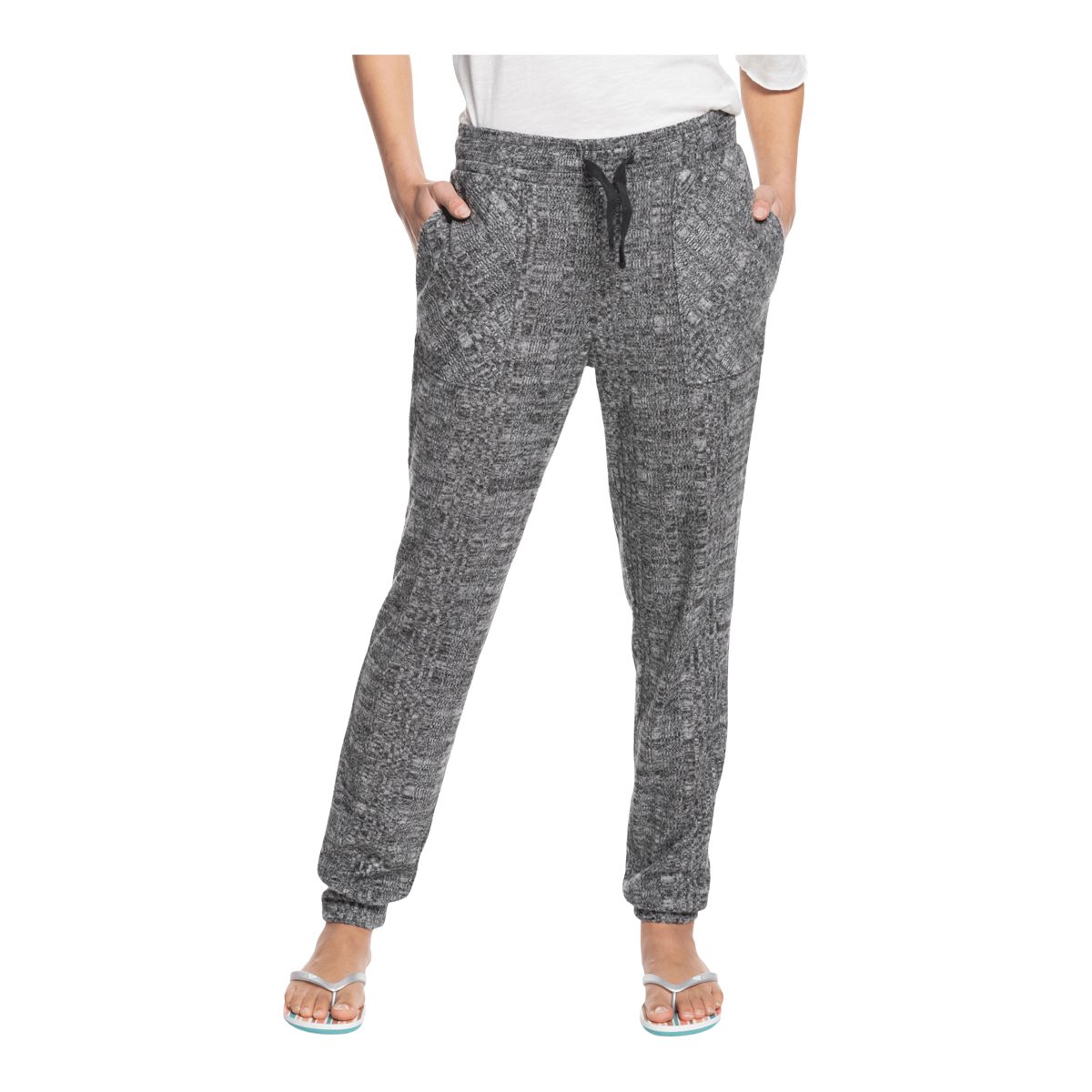 Roxy FROM HOME - Tracksuit bottoms - anthracite 