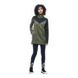 Indyeva Women's Bero III Long Sleeve Quarter Zip Tunic Top Front_Flat