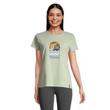 Woods Women's Cayley Graphic T Shirt Front_Flat