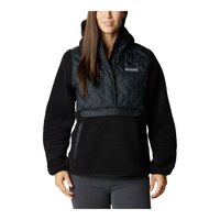 Columbia Women's Stretch View Fleece Pullover Hoodie Front_Flat