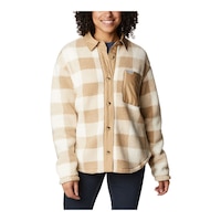 Columbia Women's West Bend Shirt Jacket Front_Flat