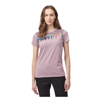 tentree Women's Retro Juniper T Shirt Front_Flat