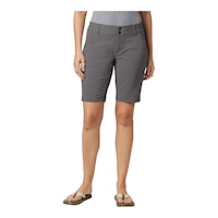 Columbia Women's 10 Inch Saturday Trail Shorts Front_Flat