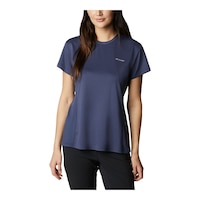 Columbia Women's Zero Ice Cirro T Shirt Front_Flat