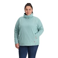 Outdoor Research Women's Trail Mix Cowl Pullover Top Front_Flat