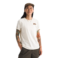 The North Face Women's Outdoors Graphic T Shirt Front_Angled_Right