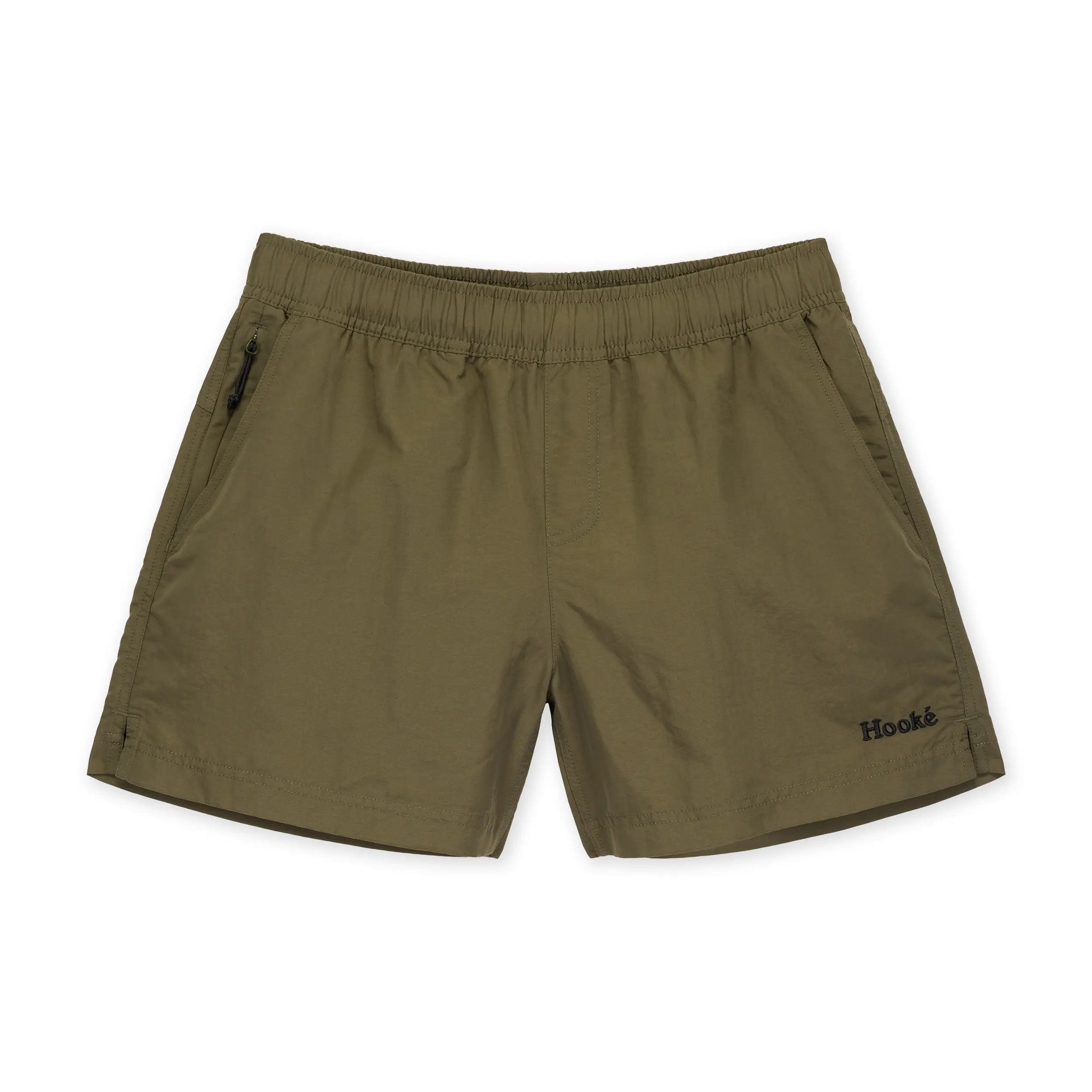 Hooke Women's River Shorts - Dark Olive