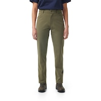 Hooke Women's Trekking Pants - Burnt Olive Front_Flat