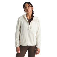 The North Face Women's Performance Full Zip Fleece Hoodie Front_Flat