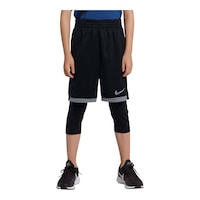 Nike Boys' Dri-FIT Trophy Shorts, Kids', Athletic, Elastic Waistband, Pockets Front_Flat