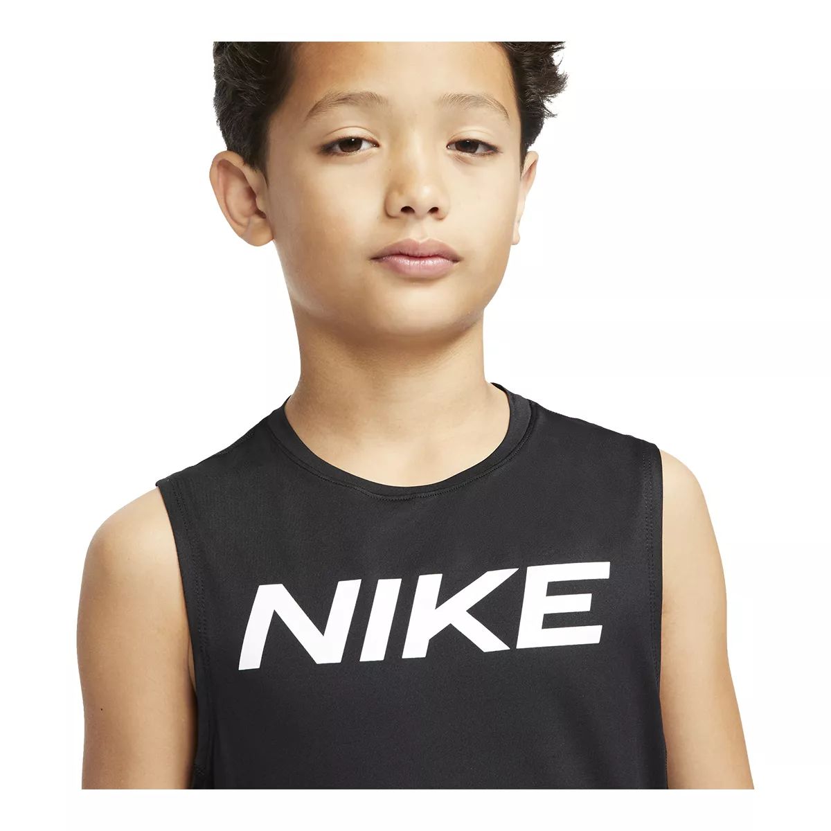 Nike Boys' Pro Sleeveless Fitted Tank