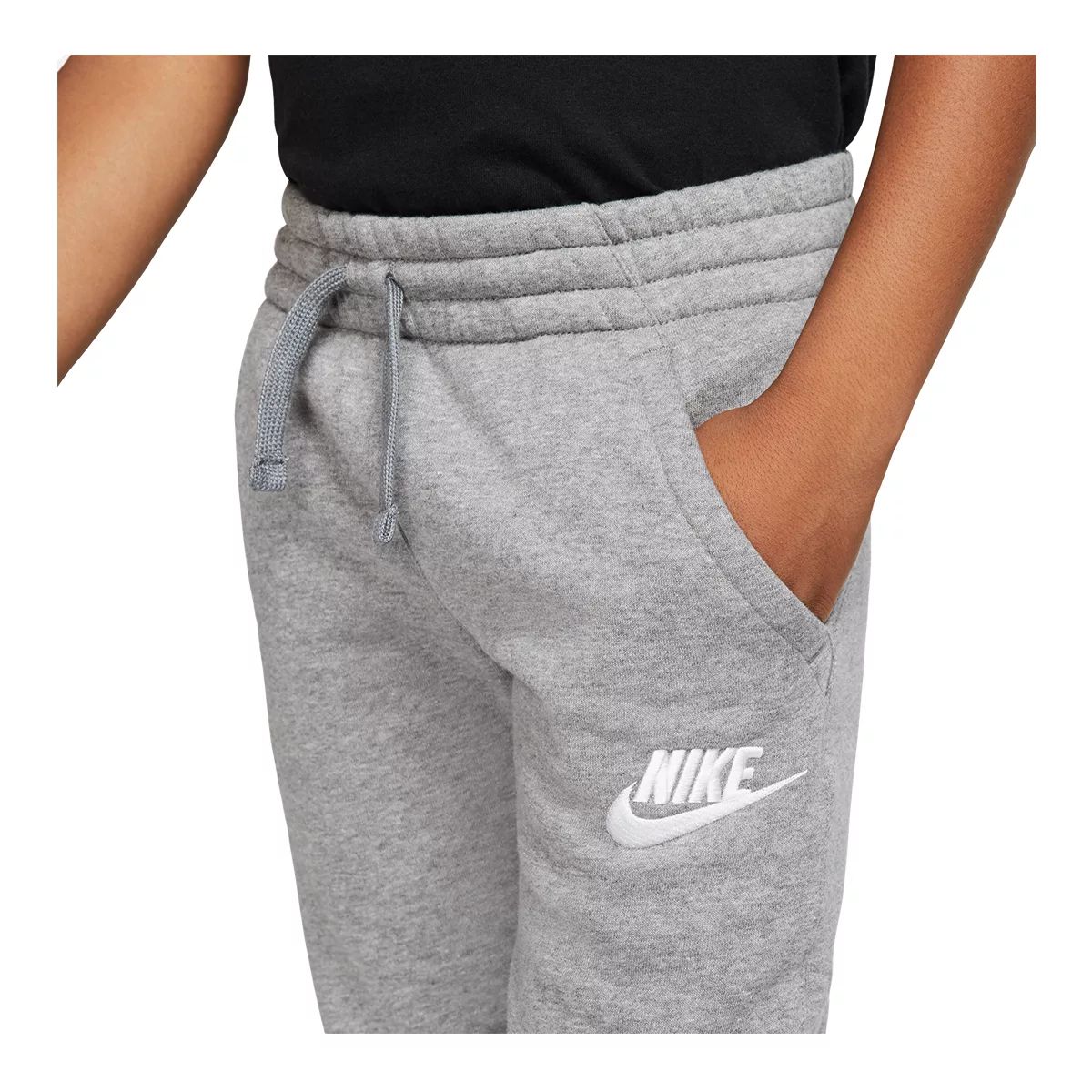 Nike Boys' Club Fleece Sweatpants, Kids', Cuffed, Tapered, Athletic