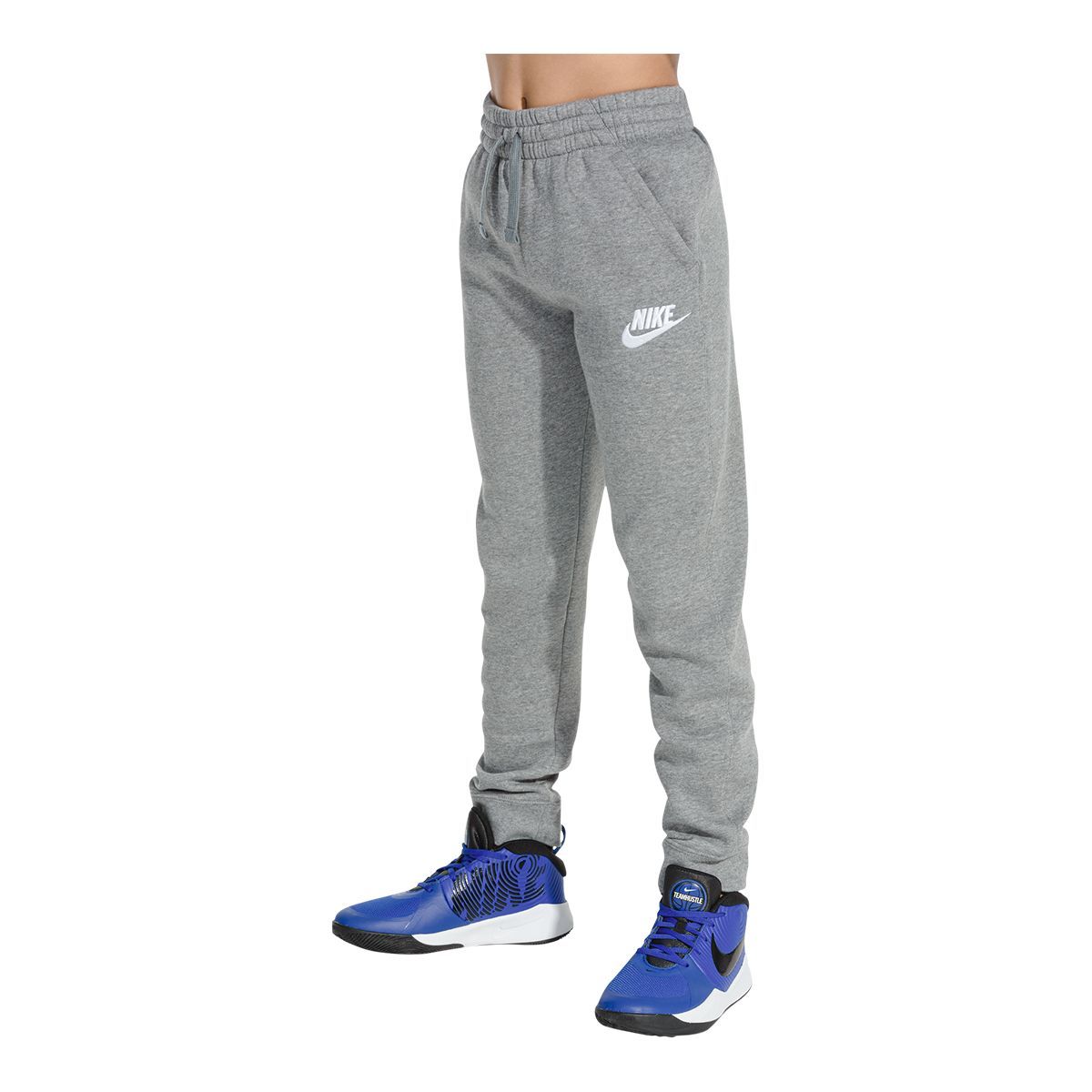 Nike Boys' Club Fleece Sweatpants, Kids', Cuffed, Tapered, Athletic
