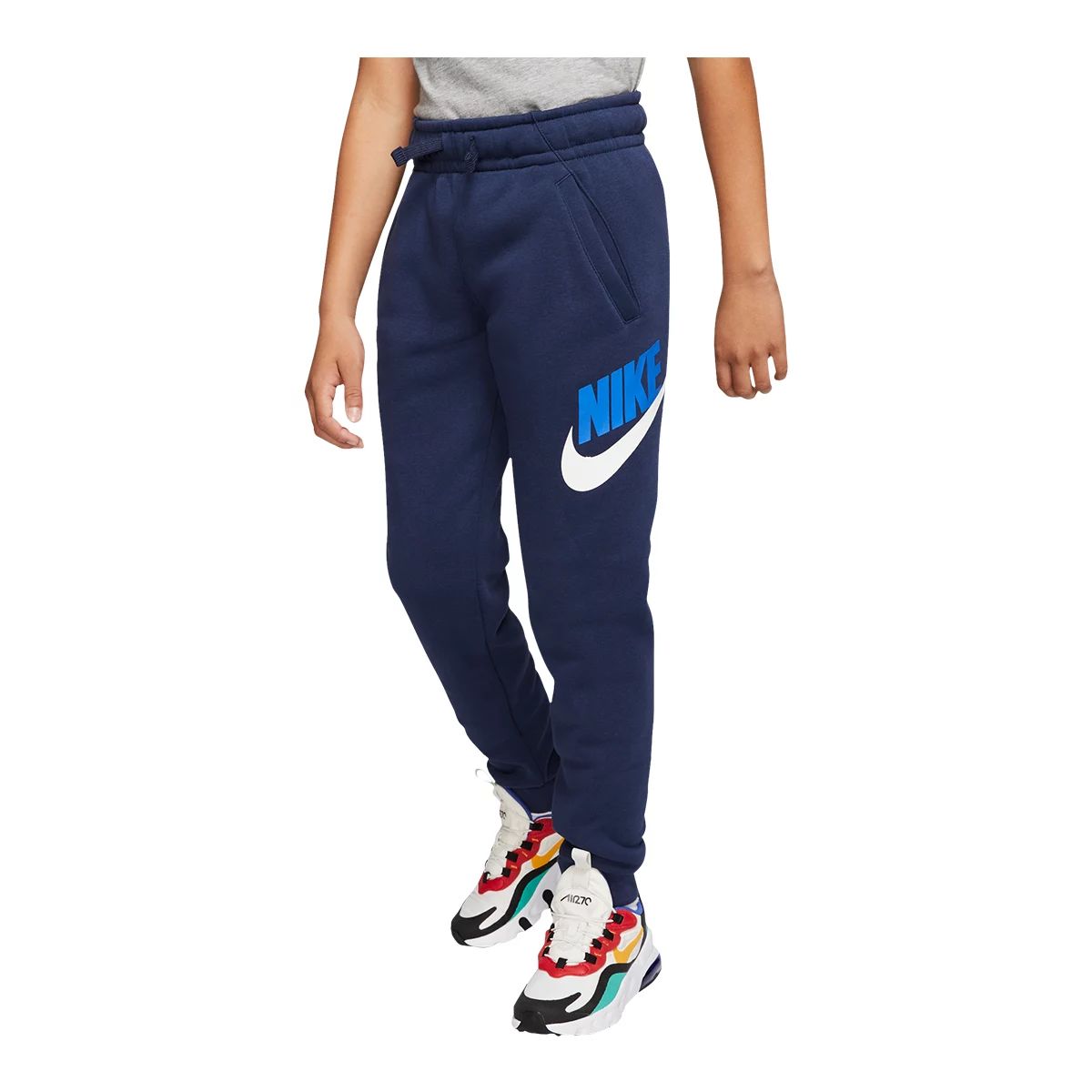 Nike Boys' Club Sweatpants  Kids' Jogger Cotton Athletic Sports