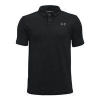 Under Armour Golf Boy's Performance Short Sleeve Polo T Shirt, Breathable Front_Flat