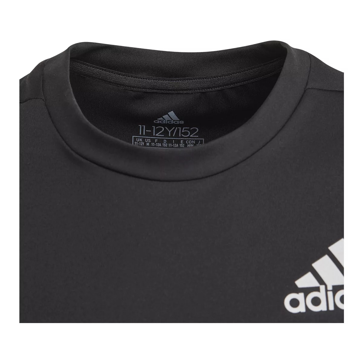 adidas Boys' Alphaskin Sport T Shirt, Kids, Crewneck, Athletic