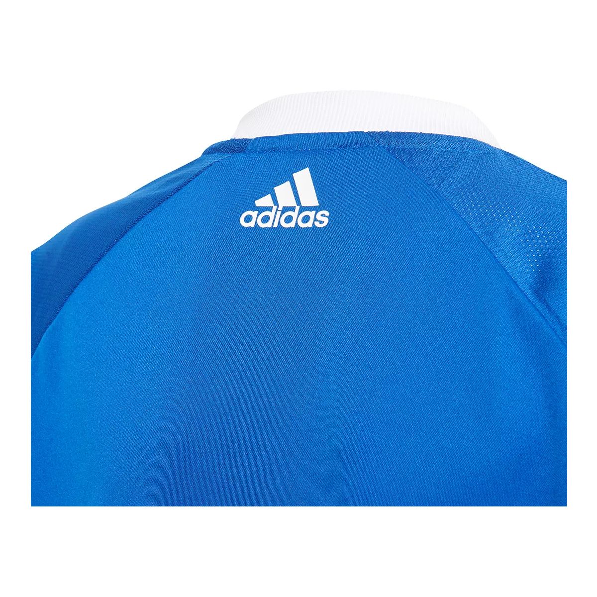 adidas Boys' Aeroready Predator Football Jersey, Kids, V Neck, Mesh, Athletic, Graphic