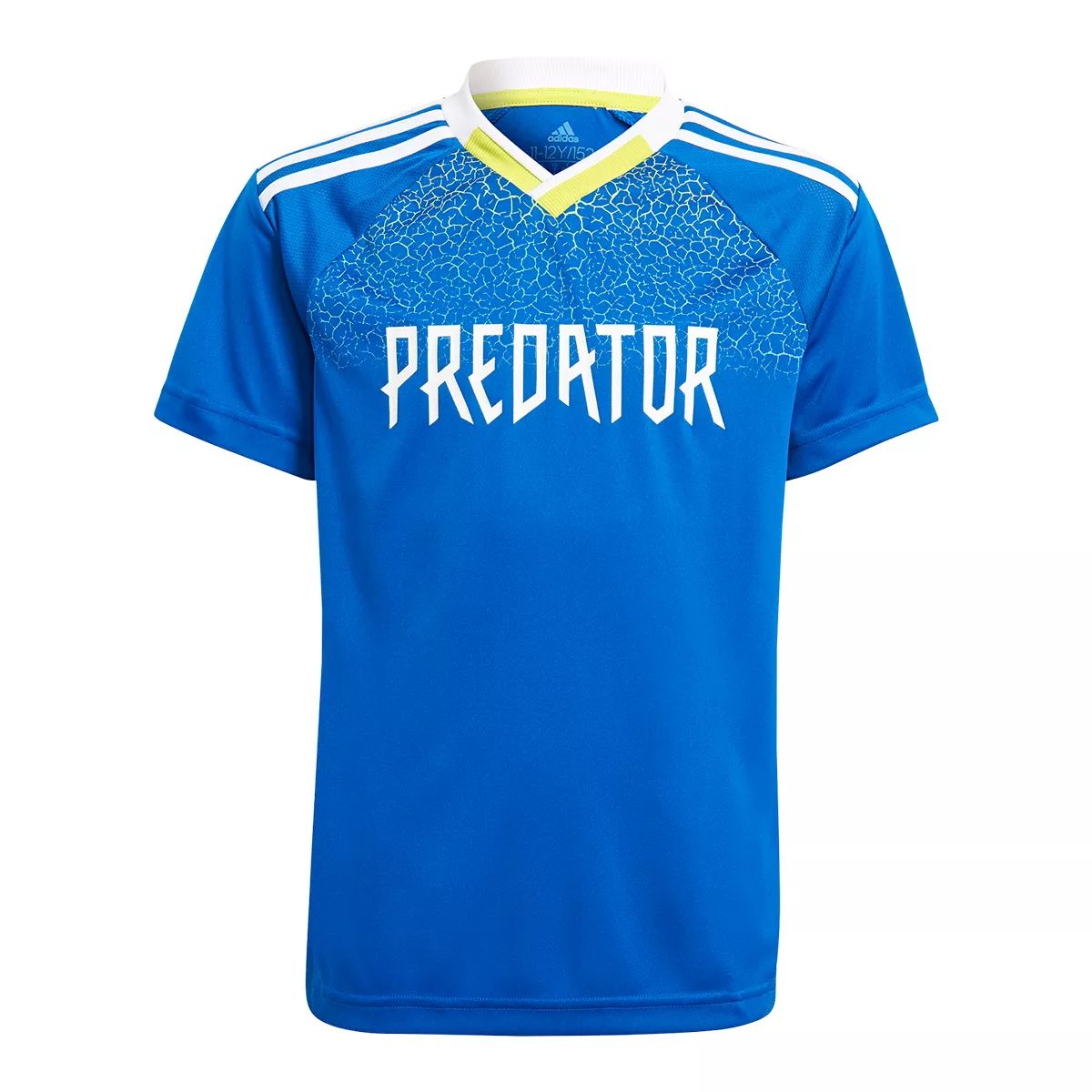 adidas Boys' Aeroready Predator Football Jersey, Kids, V Neck, Mesh, Athletic, Graphic