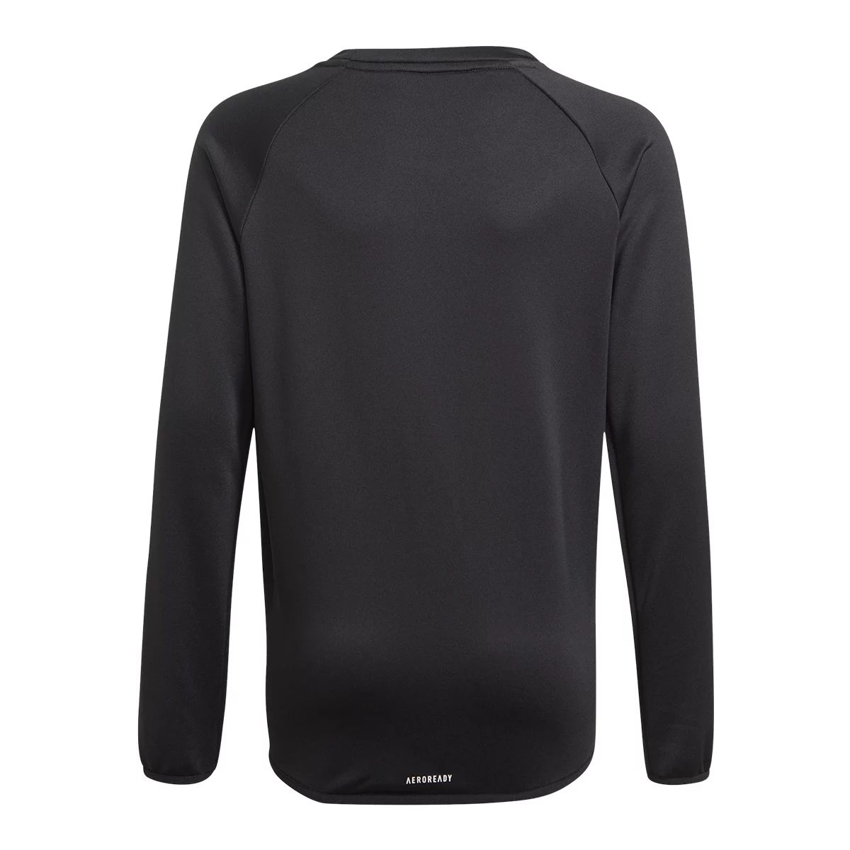 adidas Boys' Brand Love Sweatshirt, Kids, Crewneck, Quick Dry