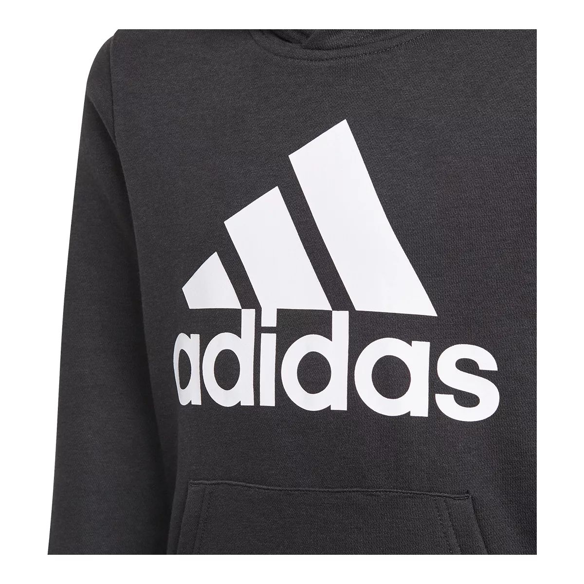 adidas Boys' Brand Love Hoodie, Kids', Pullover, French Terry, Kangaroo Pocket