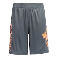 adidas Boys' In Motion Shorts, Kids', Elastic Waistband, Pockets Front_Flat