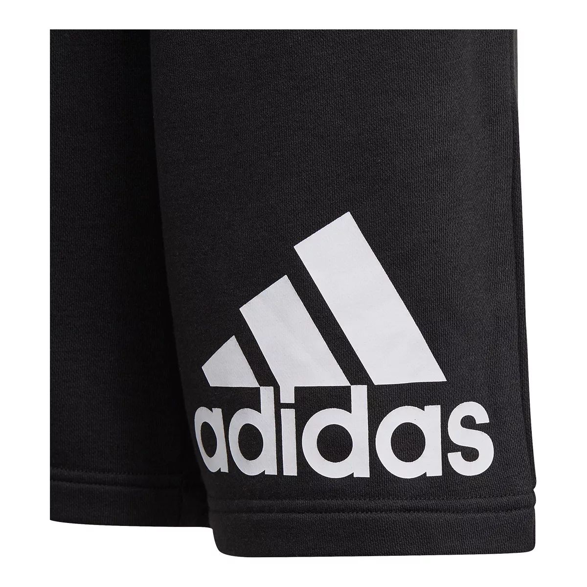 adidas Boys' Brand Love Sweat Shorts, Kids', Elastic Waistband, Pockets