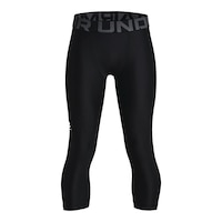 Under Armour Boys' HeatGear® Armour Tights Front_Flat