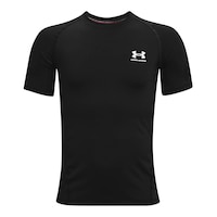 Under Armour Boys' HeatGear® Armour T-Shirt Front_Flat