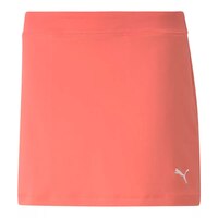 PUMA Girls' Solid Knit Skirt Front_Angled_Left