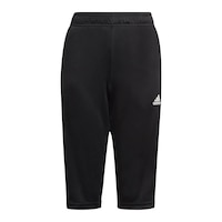 adidas Boys' Tiro21 Track Pants, Kids', 3/4 Cropped, Soccer, Training, Athletic Front_Flat