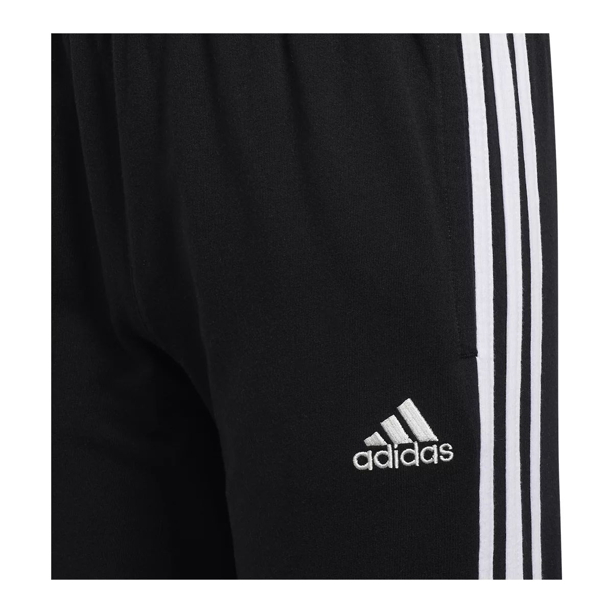 adidas Boys' Brand Love Sweatpants, Kids', Jogger, Cotton, Cuffed, Athletic, Sports